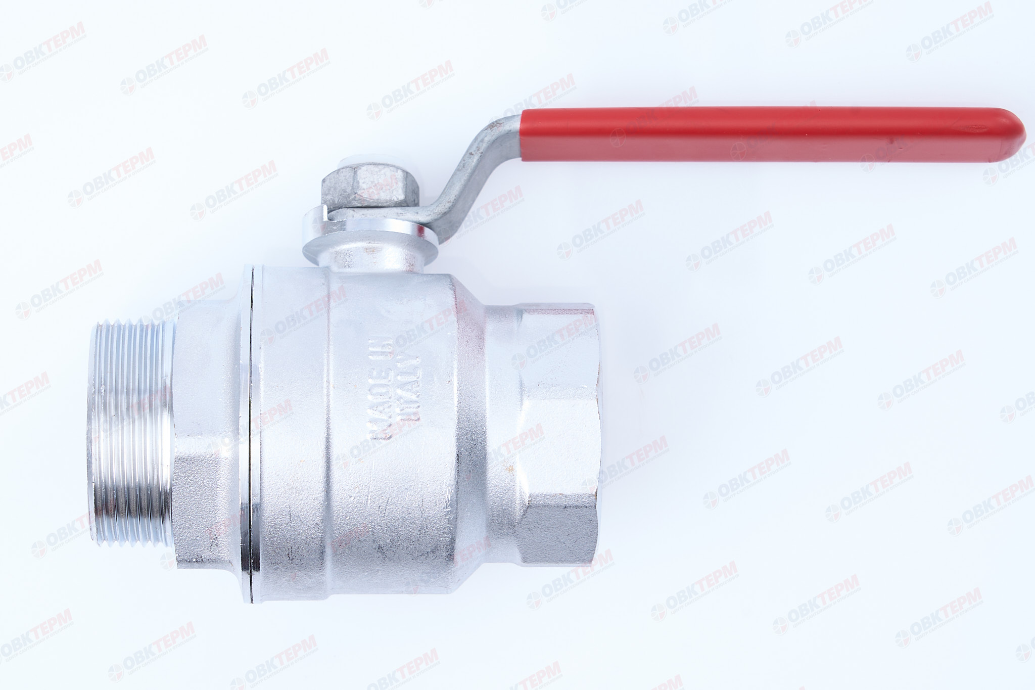 Кран шаровый  GIACOMINI   1 1/2" ВН  ручка - Изображение №1