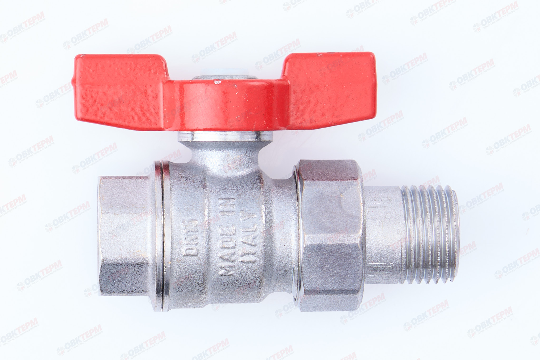 Кран шаровый с американкой  GIACOMINI     1/2"   бабочка - Изображение №3
