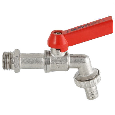 Кран  поливочный    Valtec   со штуцером  1/2"    (80ящ/10уп) - Изображение №2