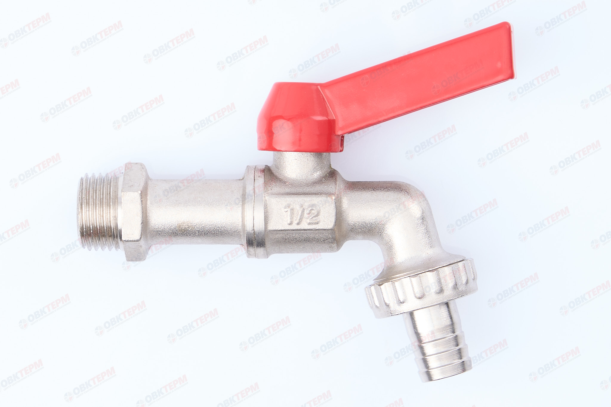 Кран  поливочный    Valtec   со штуцером  1/2"    (80ящ/10уп) - Изображение №1