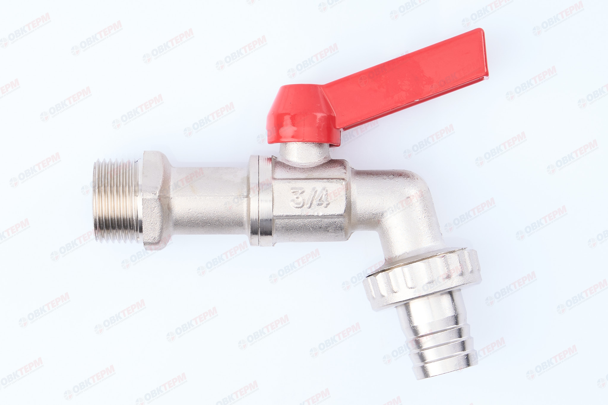 Кран  поливочный    Valtec   со штуцером  3/4"     (56ящ/7) - Изображение №1