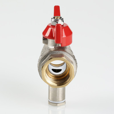 Кран шаровый         Valtec  для подключения датчика температуры 1/2" - Изображение №3
