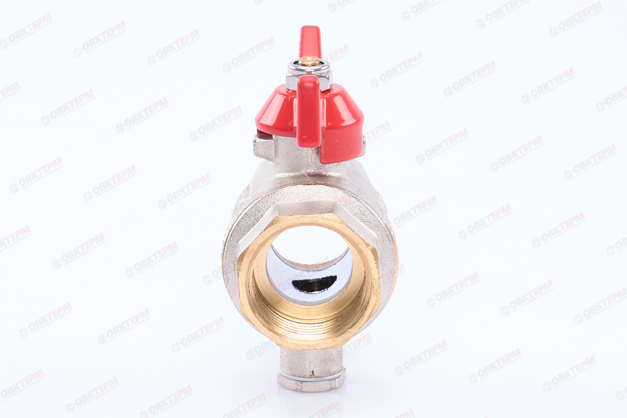 Кран шаровый         Valtec  для подключения датчика температуры 3/4" - Изображение №2