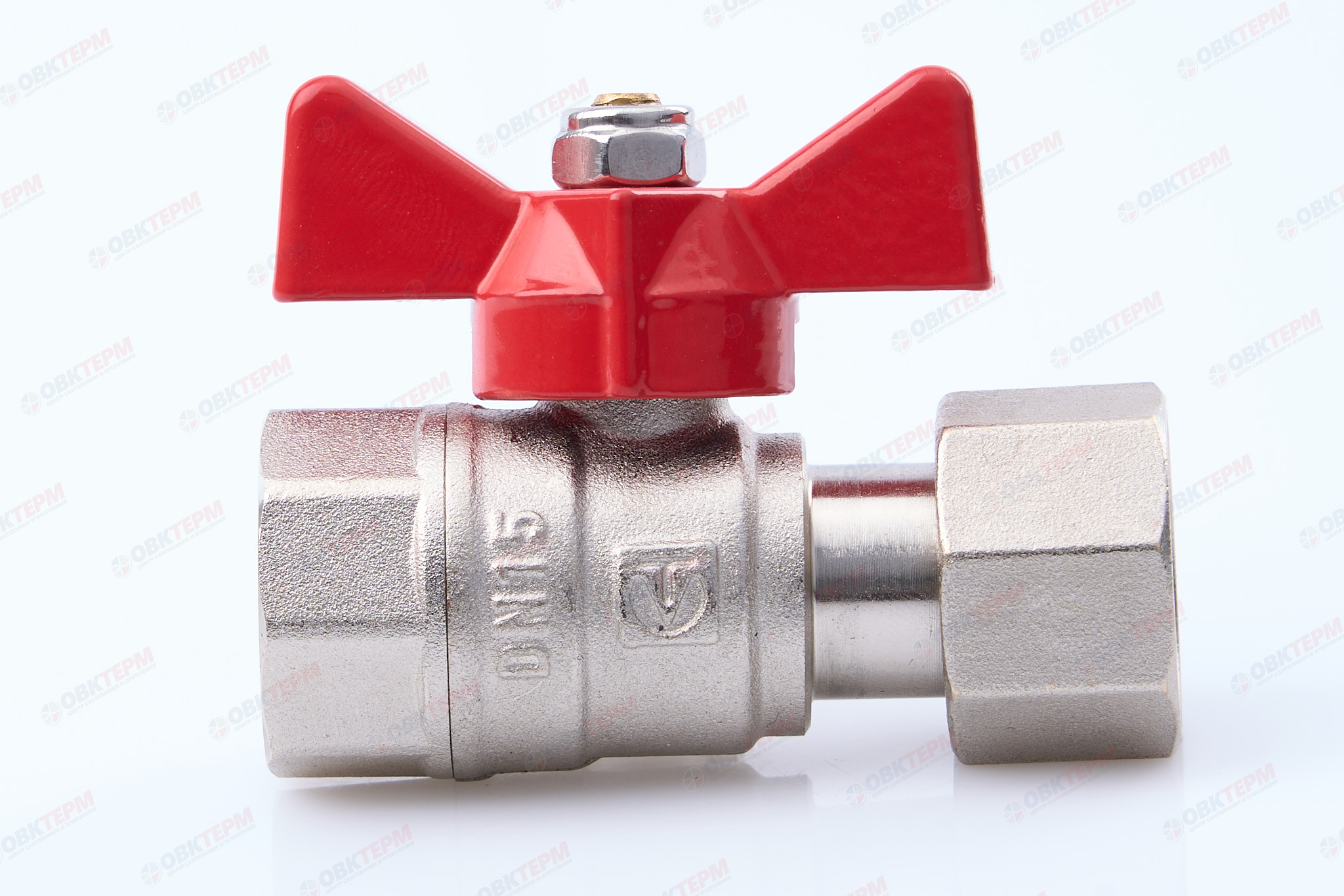 Кран шаровый         Valtec  для подключения манометра 1/2"ВВ      (160ящ/10) - Изображение №5