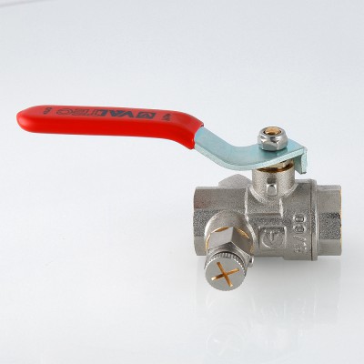 Кран шаровый         Valtec  с дренажем и воздухоотводчиком 1/2"     (   /12) - Изображение №4