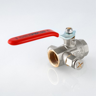 Кран шаровый         Valtec  с дренажем и воздухоотводчиком 1/2"     (   /12) - Изображение №3