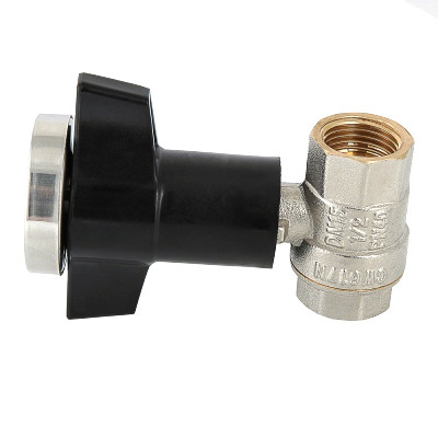 Кран шаровый         Valtec  с термометром 1/2" - Изображение №1