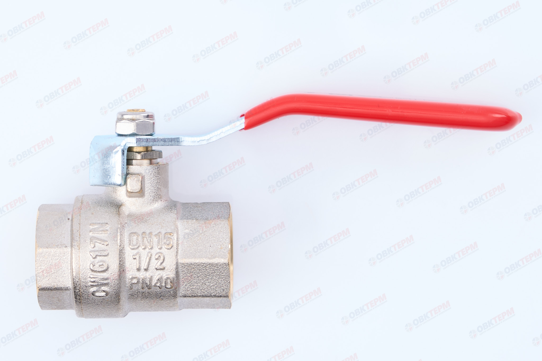 Кран шаровый        Valtec      1/2" ВВ      ручка        (126/14) - изображение №1