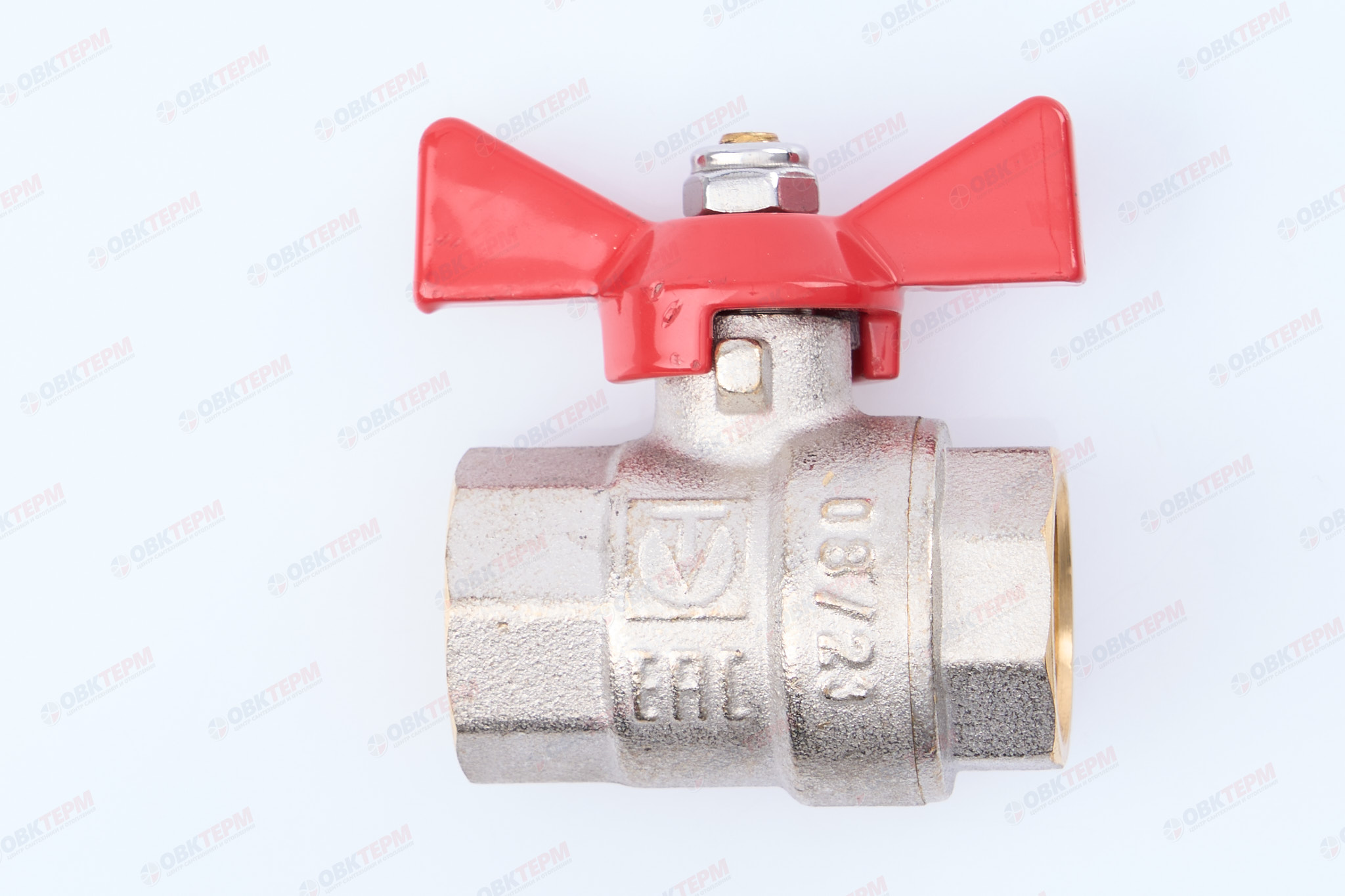 Кран шаровый        Valtec      1/2" ВВ     бабочка     (16/256) - Изображение №2