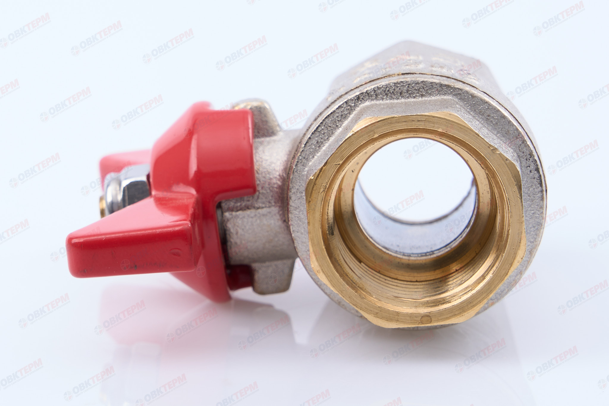 Кран шаровый        Valtec      1/2" ВВ     бабочка     (16/256) - Изображение №4