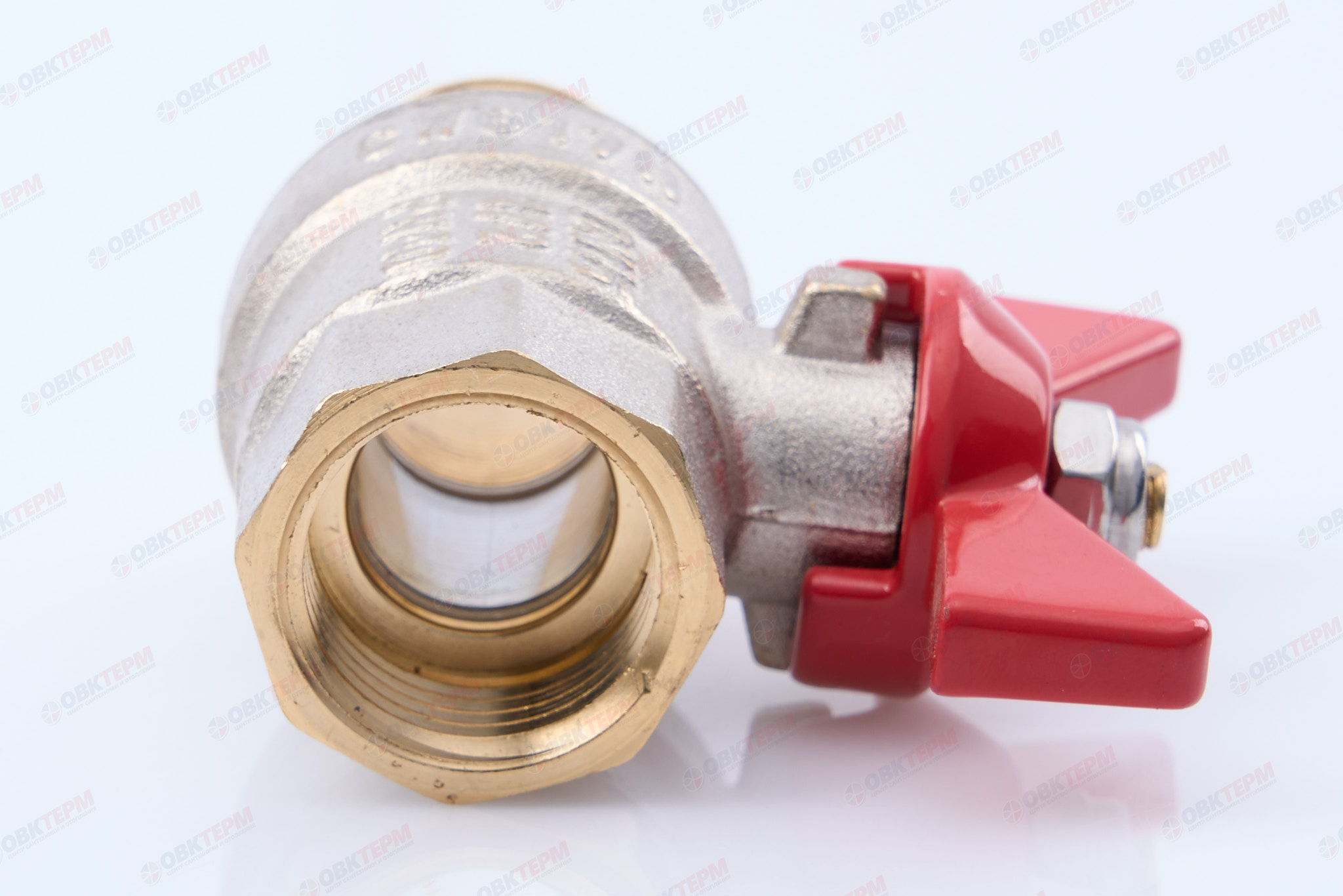 Кран шаровый        Valtec      1/2" ВН  бабочка  (12/192) - Изображение №3