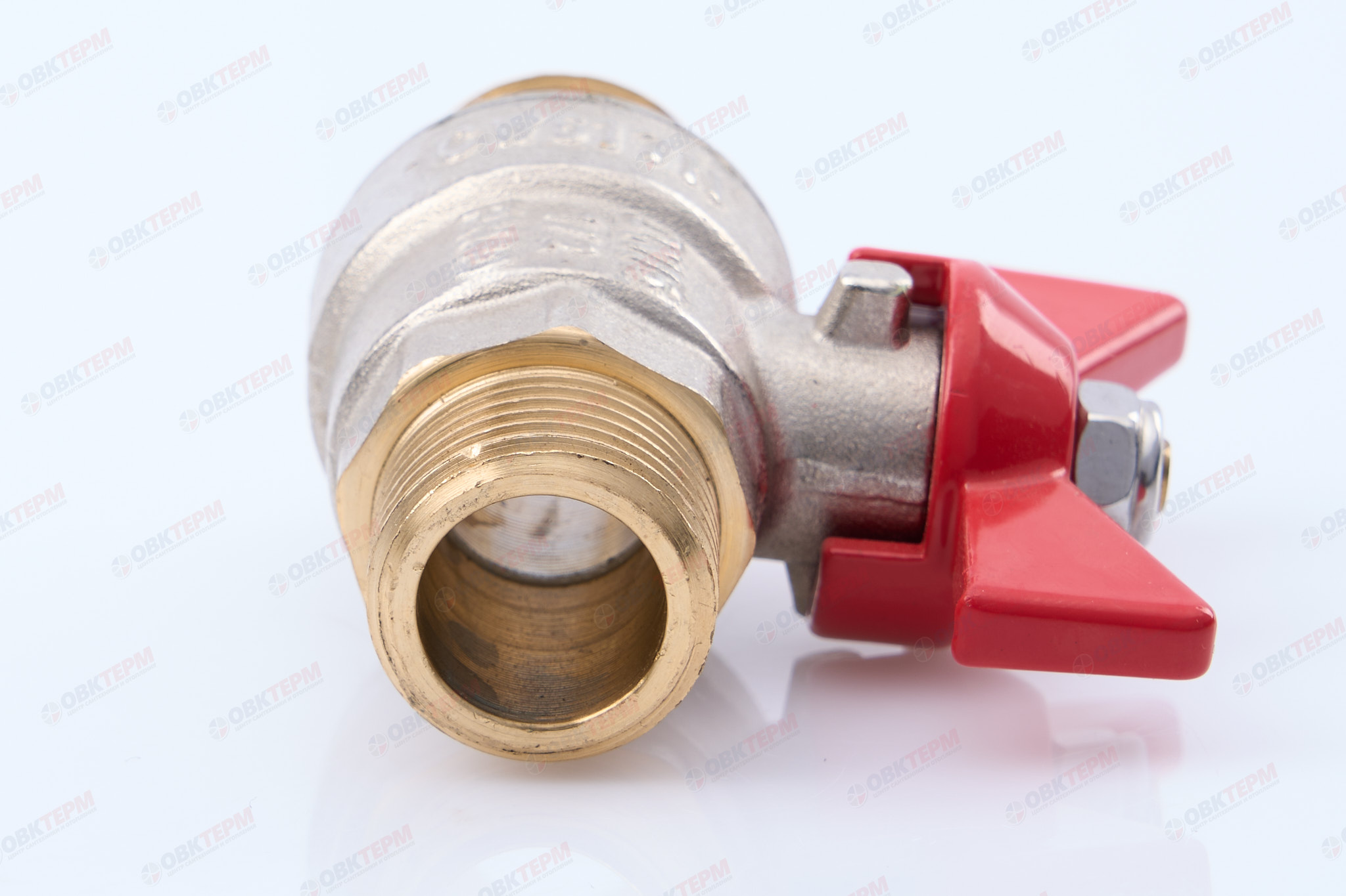 Кран шаровый        Valtec      1/2" НН     бабочка       (192/12) - миниатюра №3