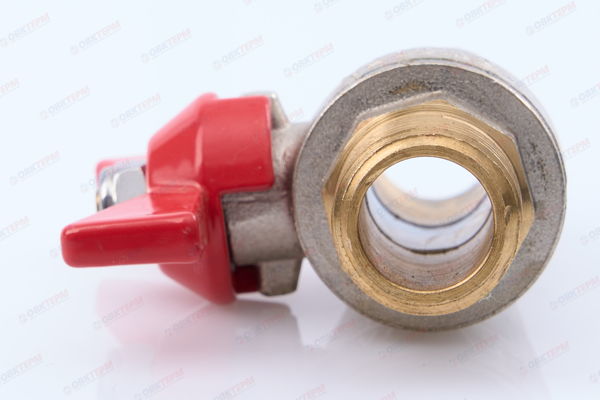 Кран шаровый        Valtec      1/2" НН     бабочка       (192/12) - миниатюра №5