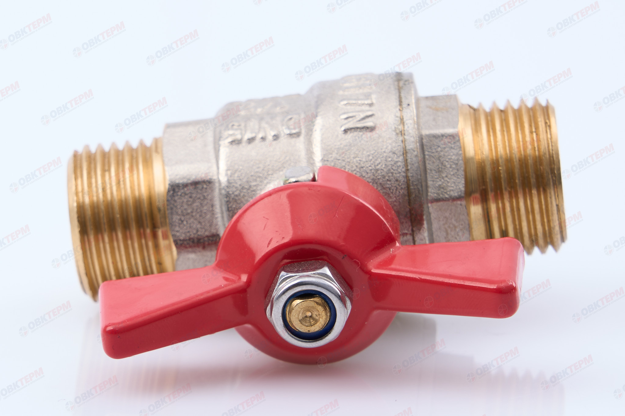 Кран шаровый        Valtec      1/2" НН     бабочка       (192/12) - миниатюра №6