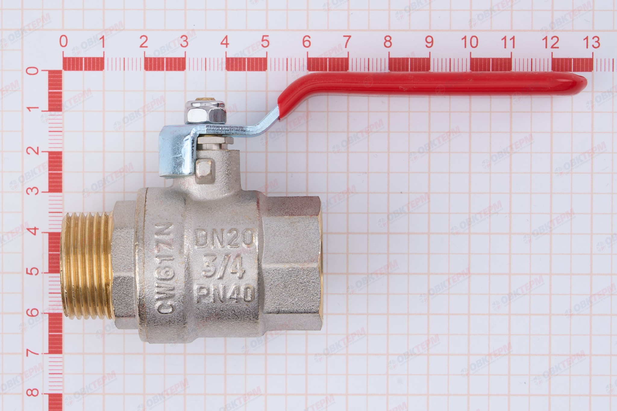 Кран шаровый        Valtec      3/4" ВН     ручка (10/120) - миниатюра №6