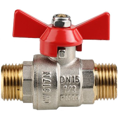 Кран шаровый        Valtec      3/4" НН     бабочка (12/144) - Изображение №2