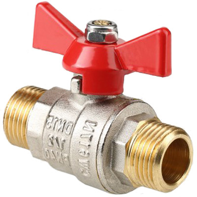 Кран шаровый        Valtec      3/4" НН     бабочка (12/144) - Изображение №1