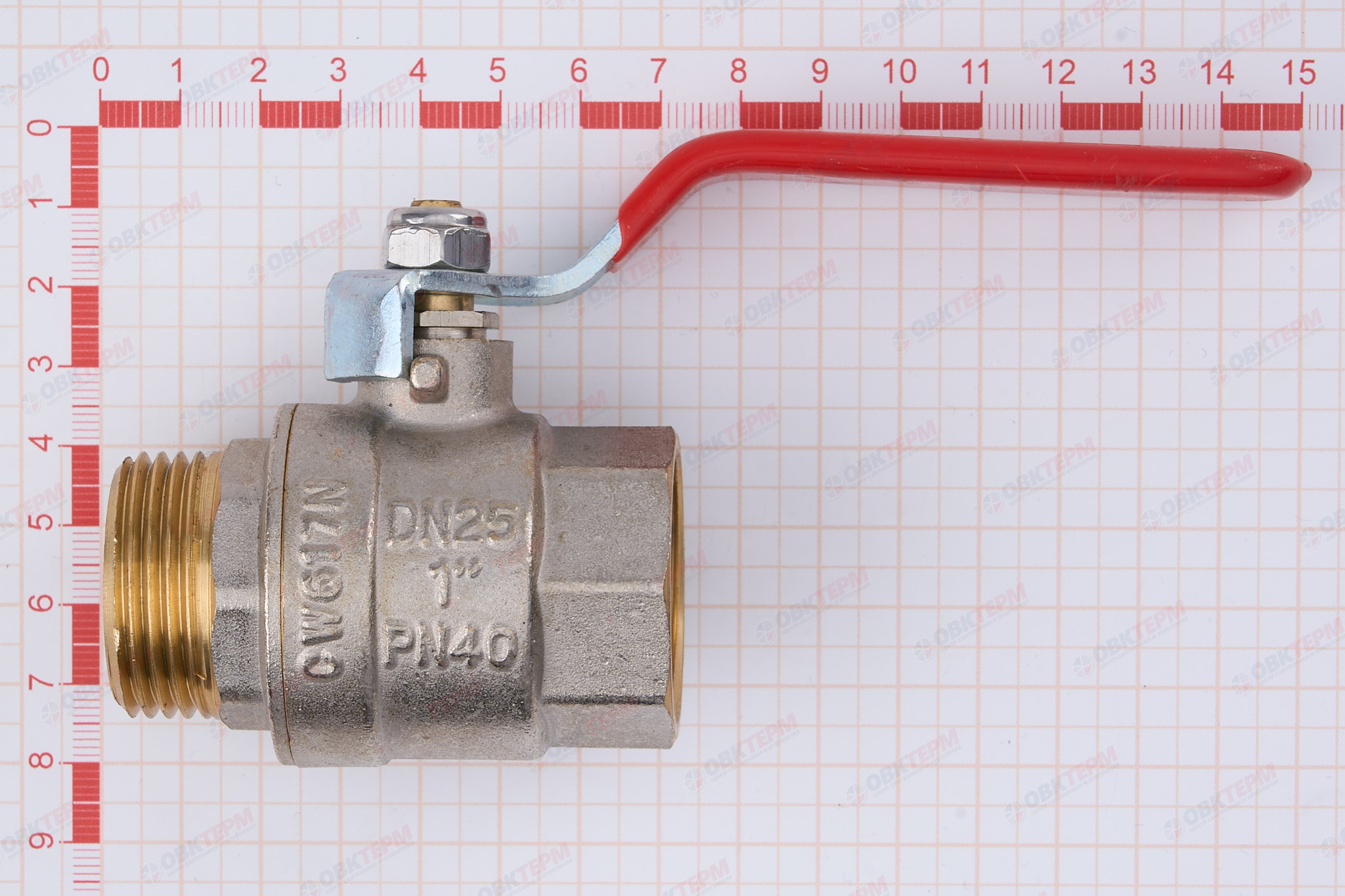 Кран шаровый        Valtec     1" ВН      ручка (6/72) - миниатюра №6