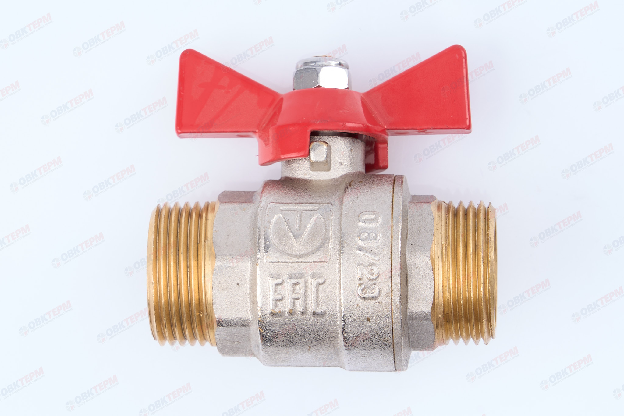 Кран шаровый        Valtec     1" НН     бабочка (6/90) - Изображение №2