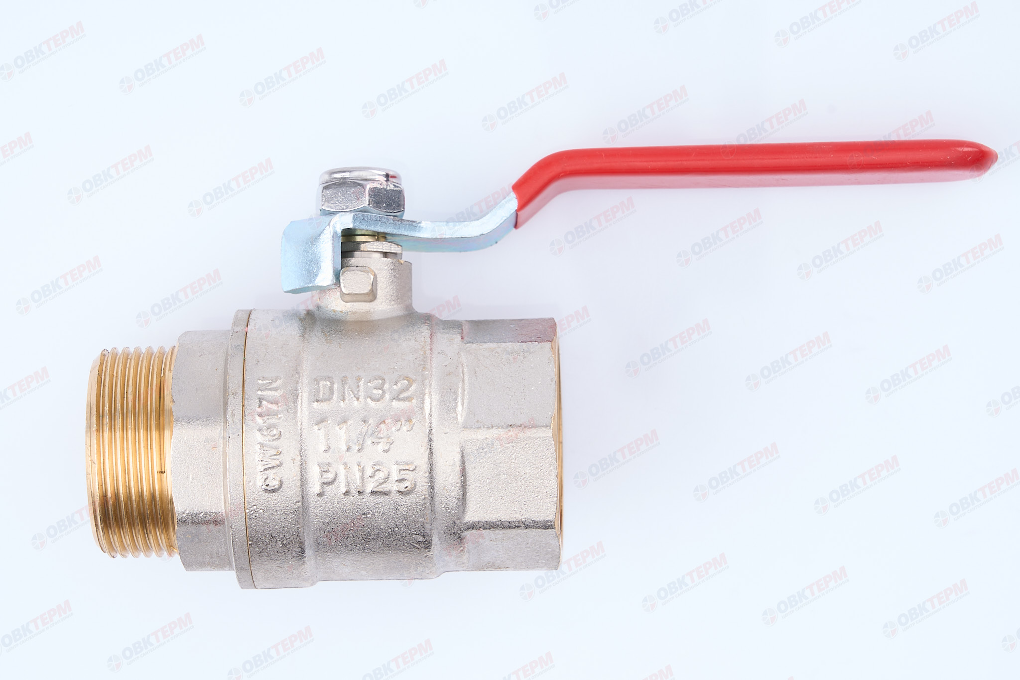 Кран шаровый        Valtec    1  1/4" ВН    ручка   (4/32) - изображение №1