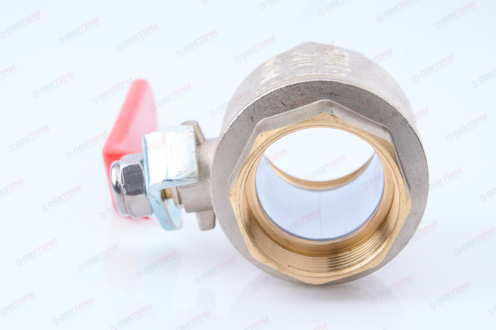 Кран шаровый        Valtec    1 1/2"  ВВ   ручка     (2/20) - миниатюра №6