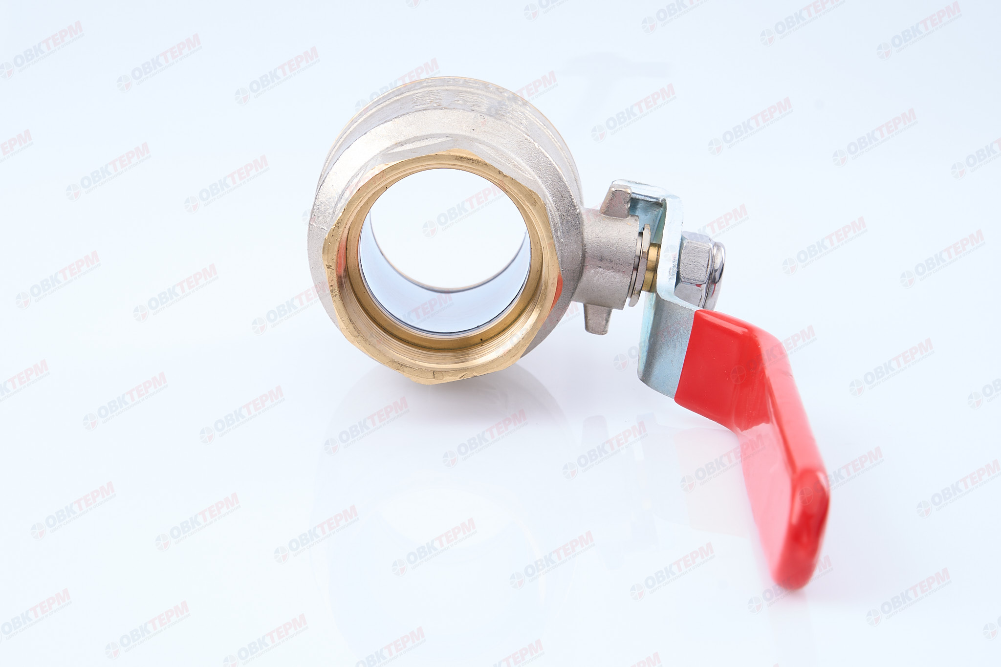 Кран шаровый        Valtec    1 1/2"  ВВ   ручка     (2/20) - миниатюра №7