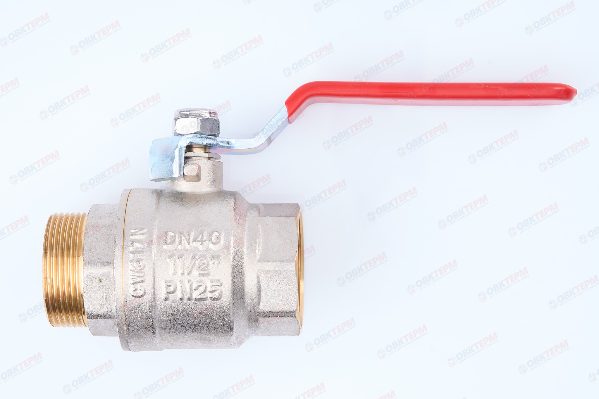 Кран шаровый        Valtec    1 1/2"  ВН   ручка     (2/20) - изображение №1