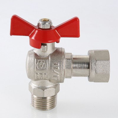 Кран шаровый    Valtec угловой с накидной гайкой    1/2н * 3/4в          (     /15) - Изображение №5