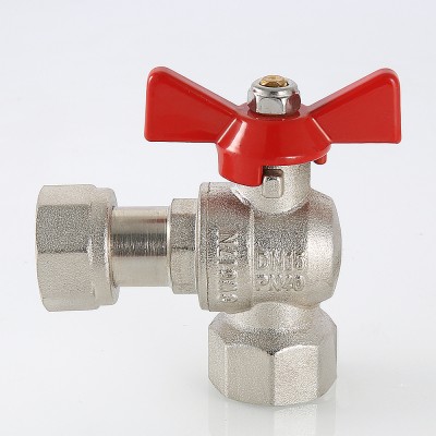 Кран шаровый    Valtec угловой с накидной гайкой    3/4"  вв           (48/12) - Изображение №3