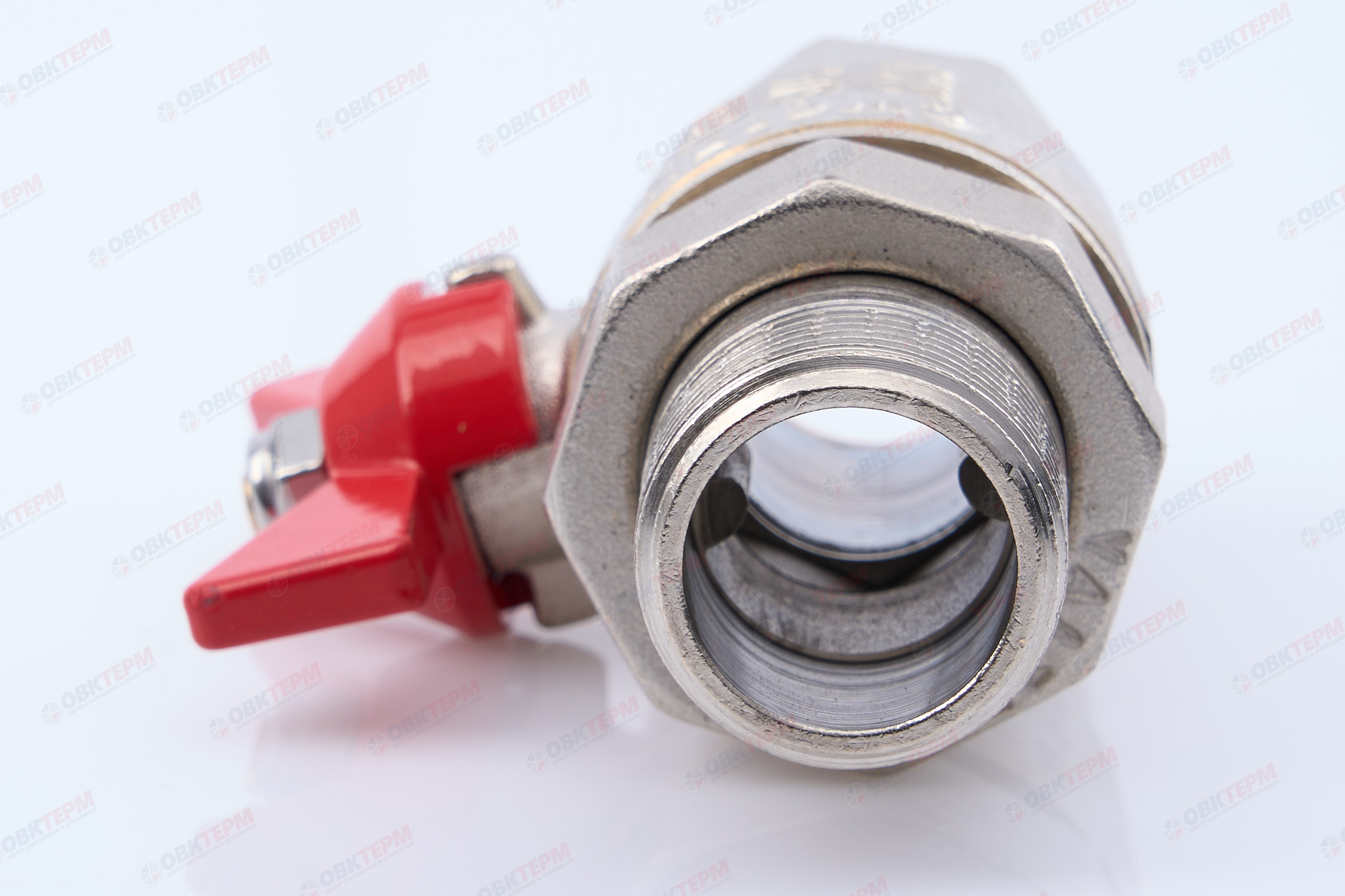 Кран шаровый с американкой      Valtec     3/4"  ВН   бабочка     (84/7) - Изображение №3