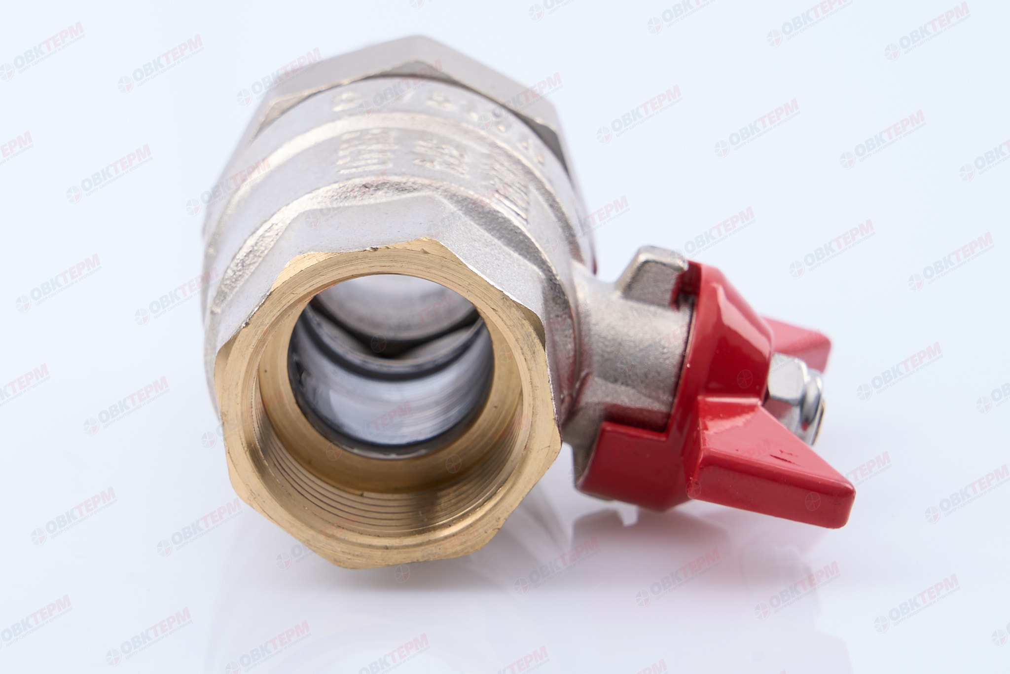 Кран шаровый с американкой      Valtec     3/4"  ВН   бабочка     (84/7) - Изображение №4