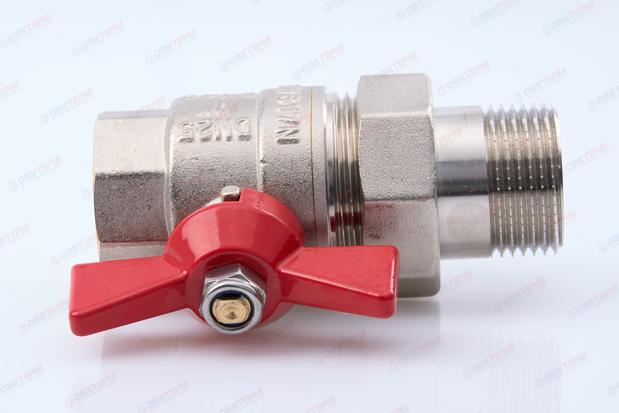 Кран шаровый с американкой      Valtec    1"  ВН   бабочка      (5/50) - Изображение №5