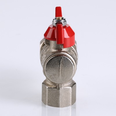 Кран шаровый с американкой   угловой     Valtec    1"  ВН   бабочка   (32/4) - Изображение №5