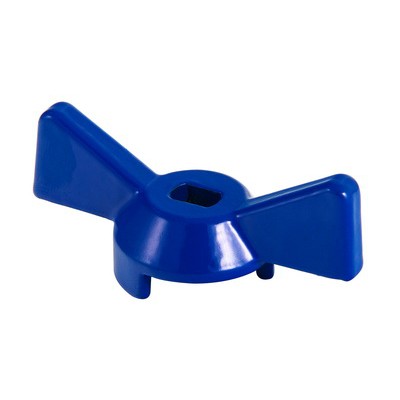 Ручка     Valtec  для крана 1/2" синяя   (100уп/1800ящ) - Изображение №1