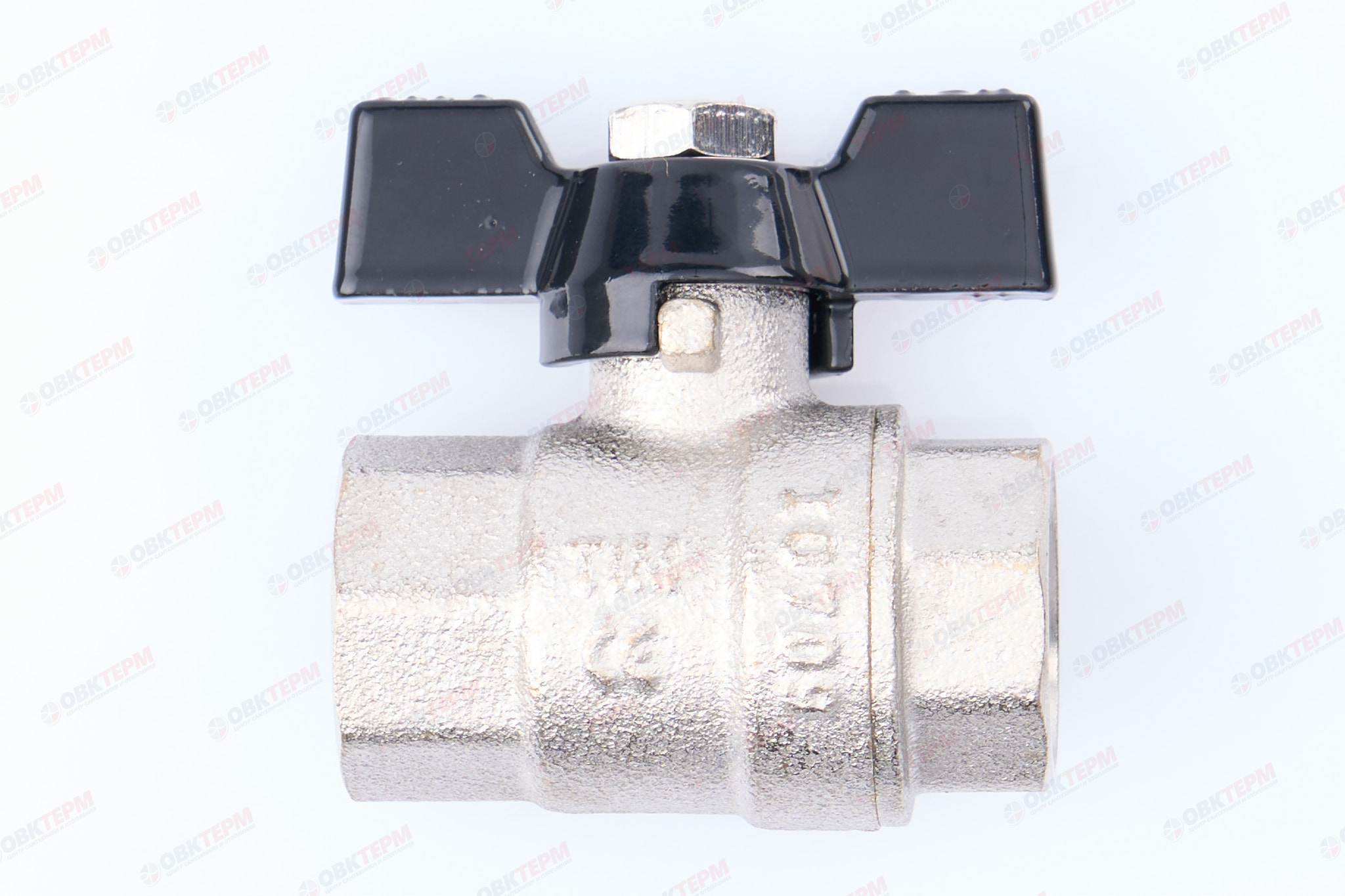 Кран шаровый     TIM      1/2" ВВ   бабочка   (25шт/100ящ) - Изображение №2