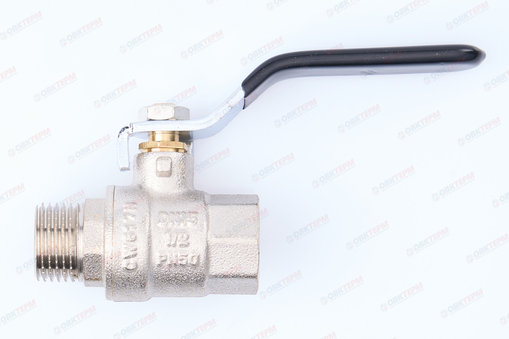Кран шаровый     TIM      1/2" ВН   ручка   (20шт/80ящ) - Изображение №1