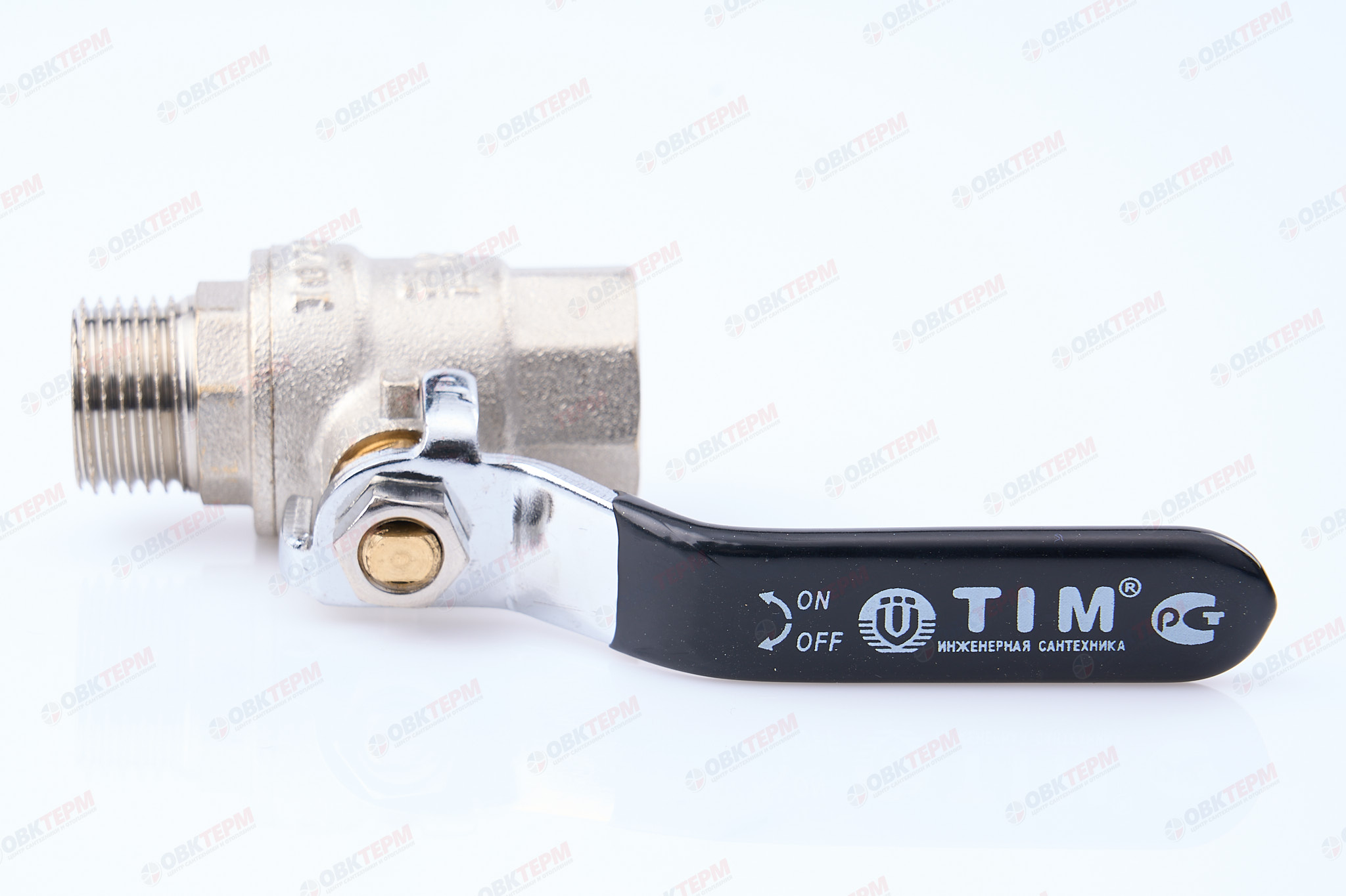 Кран шаровый     TIM      1/2" ВН   ручка   (20шт/80ящ) - Изображение №3