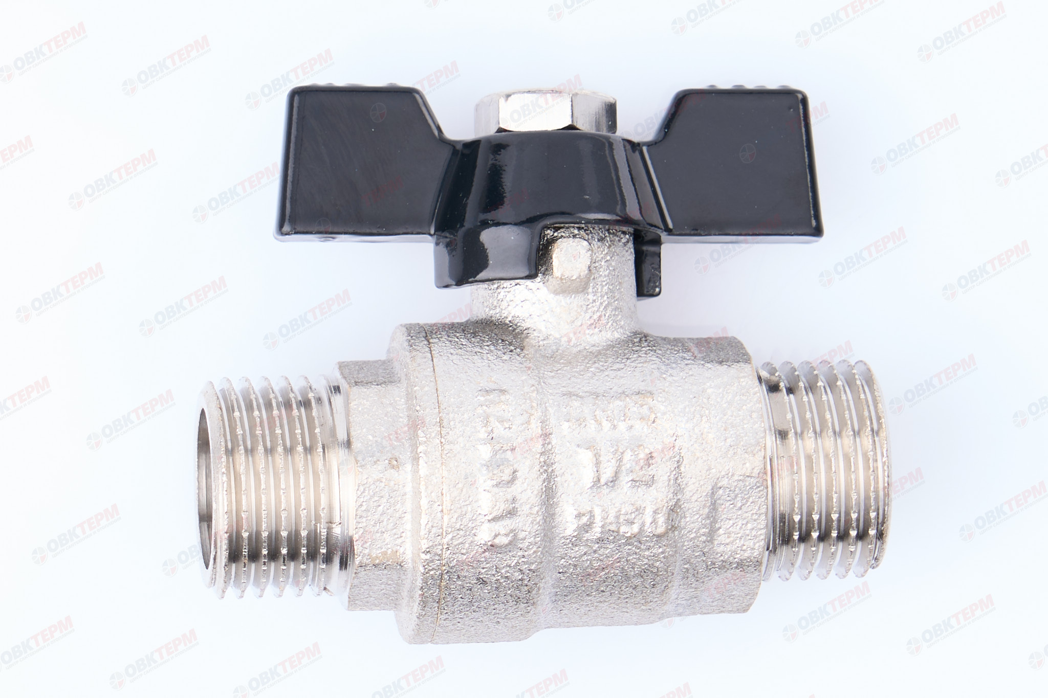 Кран шаровый     TIM      1/2" НН   бабочка   (20шт/80ящ) - Изображение №1