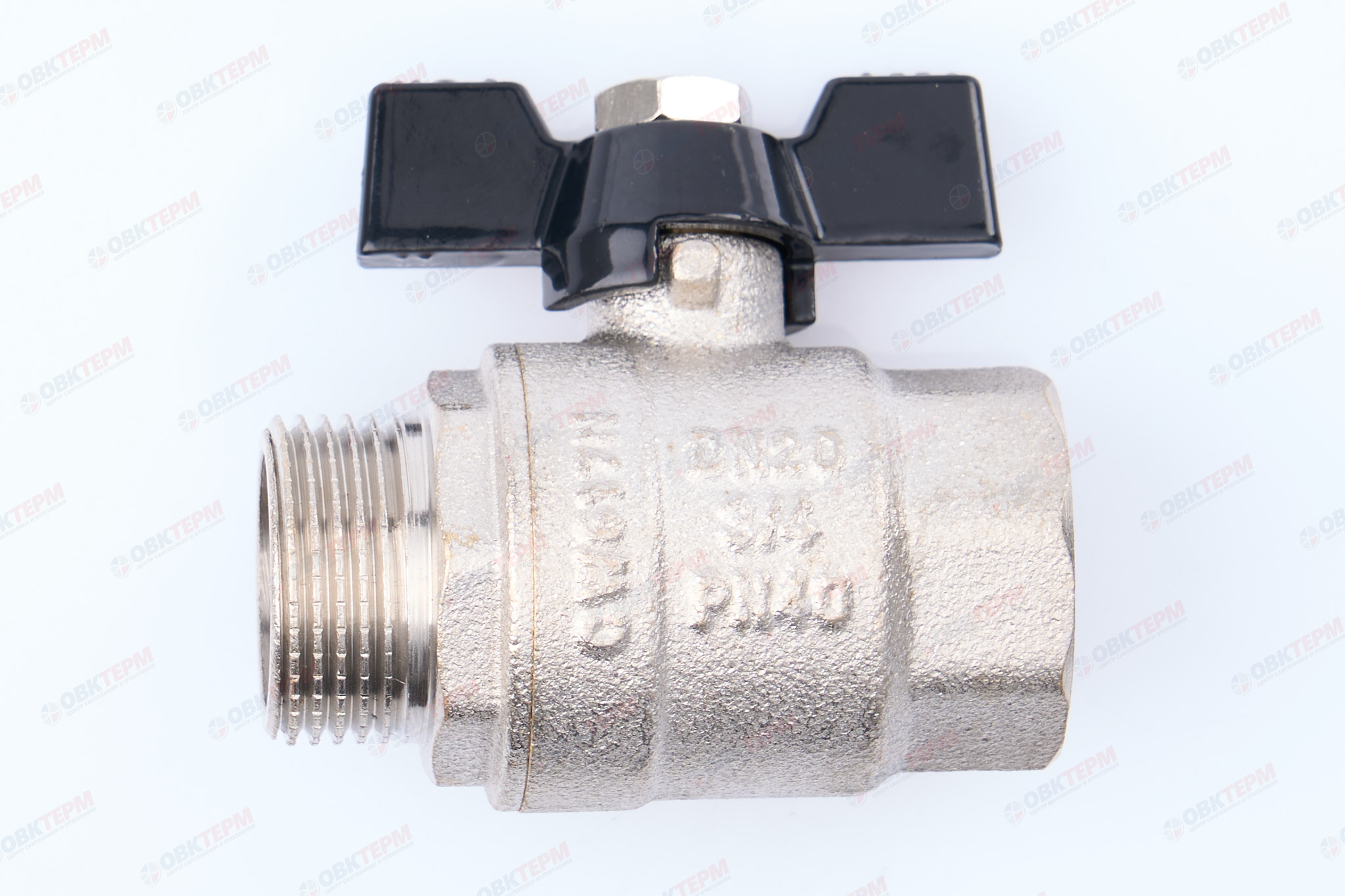 Кран шаровый     TIM      3/4" ВН   бабочка   (15шт/60ящ) - Изображение №1