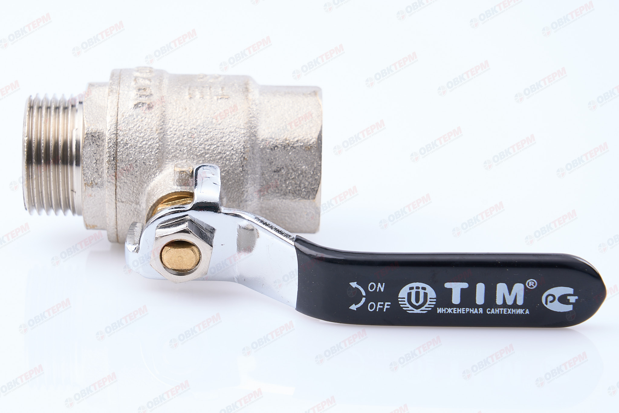 Кран шаровый     TIM      3/4" ВН   ручка   (10шт/40ящ) - Изображение №3