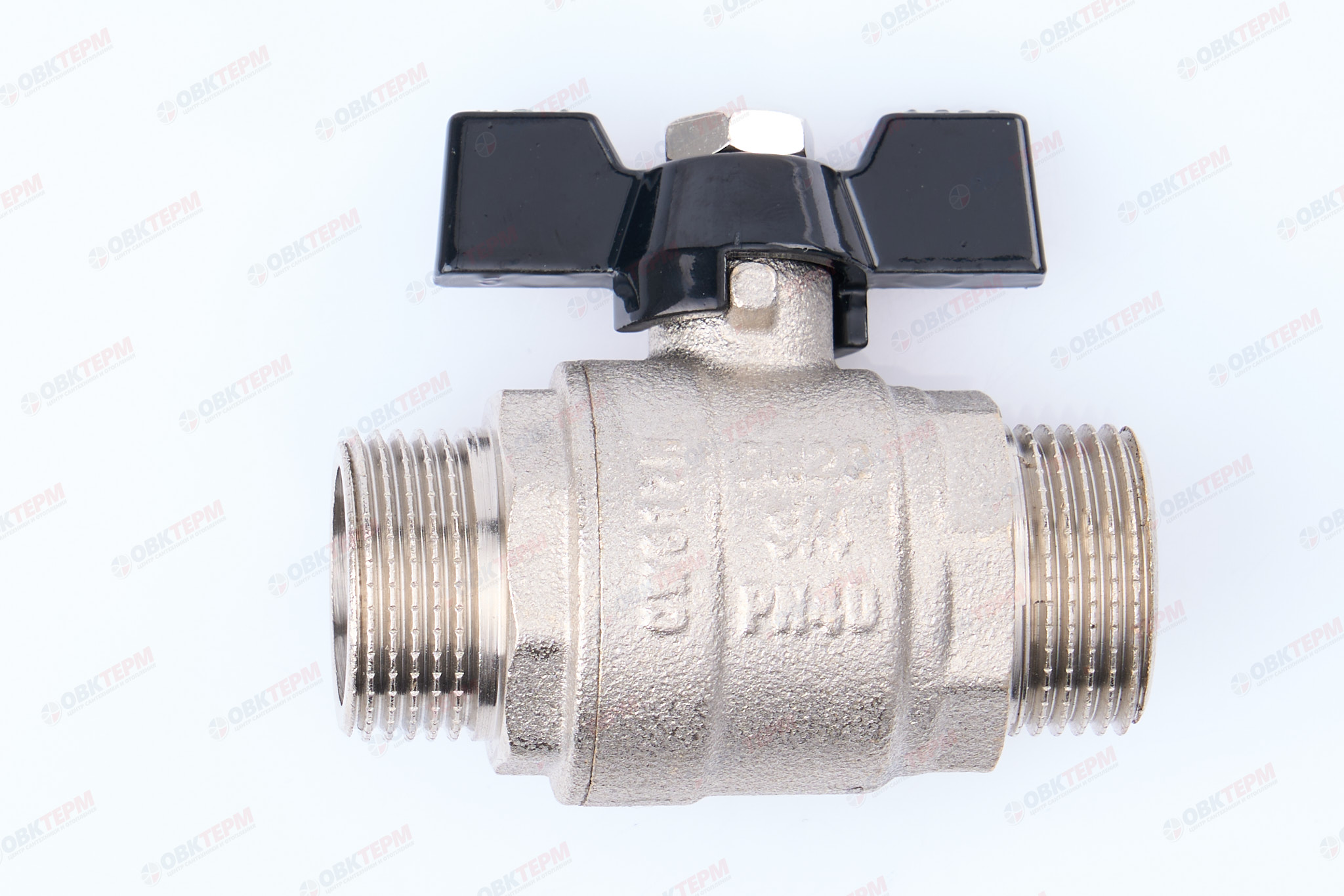 Кран шаровый     TIM      3/4" НН   бабочка   (12шт/48ящ) - Изображение №1