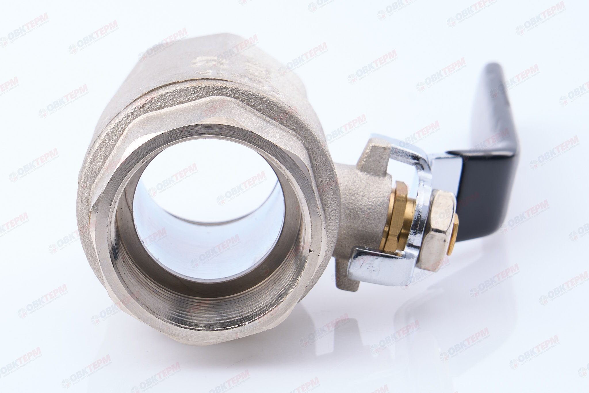 Кран шаровый     TIM    1 1/4" ВВ   ручка   (5шт/20ящ) - Изображение №4