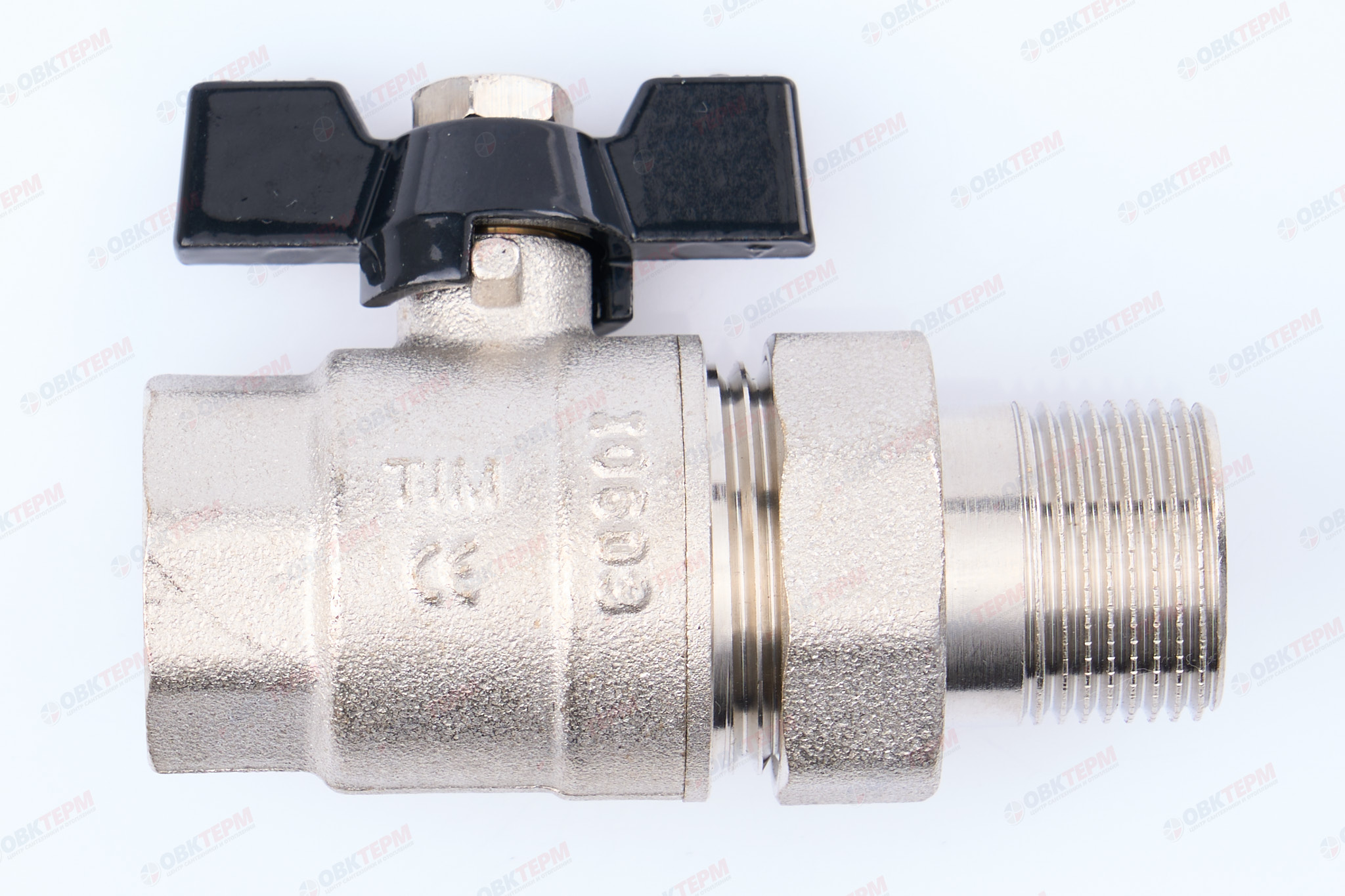 Кран шаровый с американкой    TIM      3/4"   (12шт/48ящ) - Изображение №2