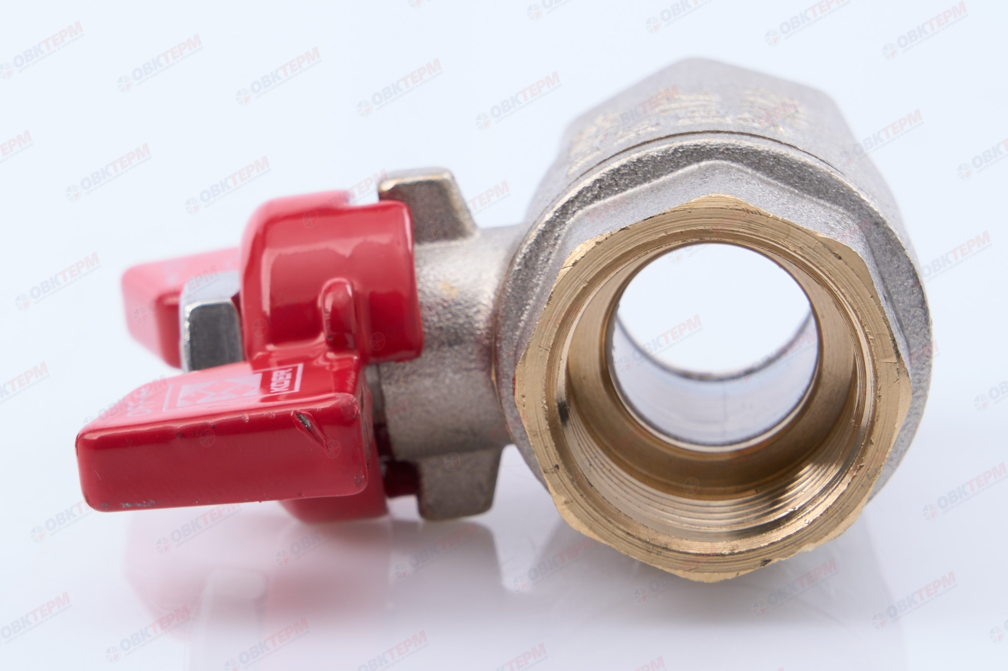Кран шаровый    KOER     1/2" ВВ   бабочка   усиленный  (96/24 шт) - Изображение №5