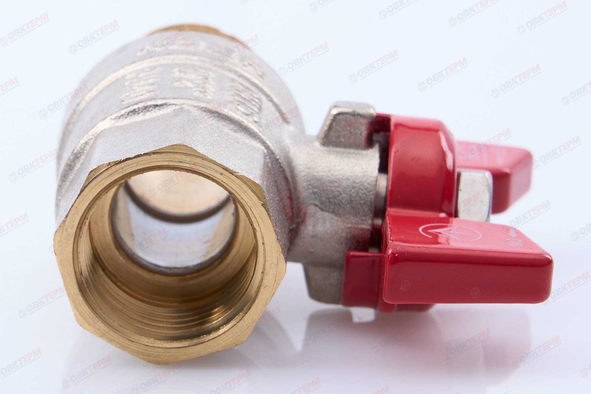 Кран шаровый    KOER     1/2" ВН   бабочка   усиленный  (96/24 шт) - Изображение №3