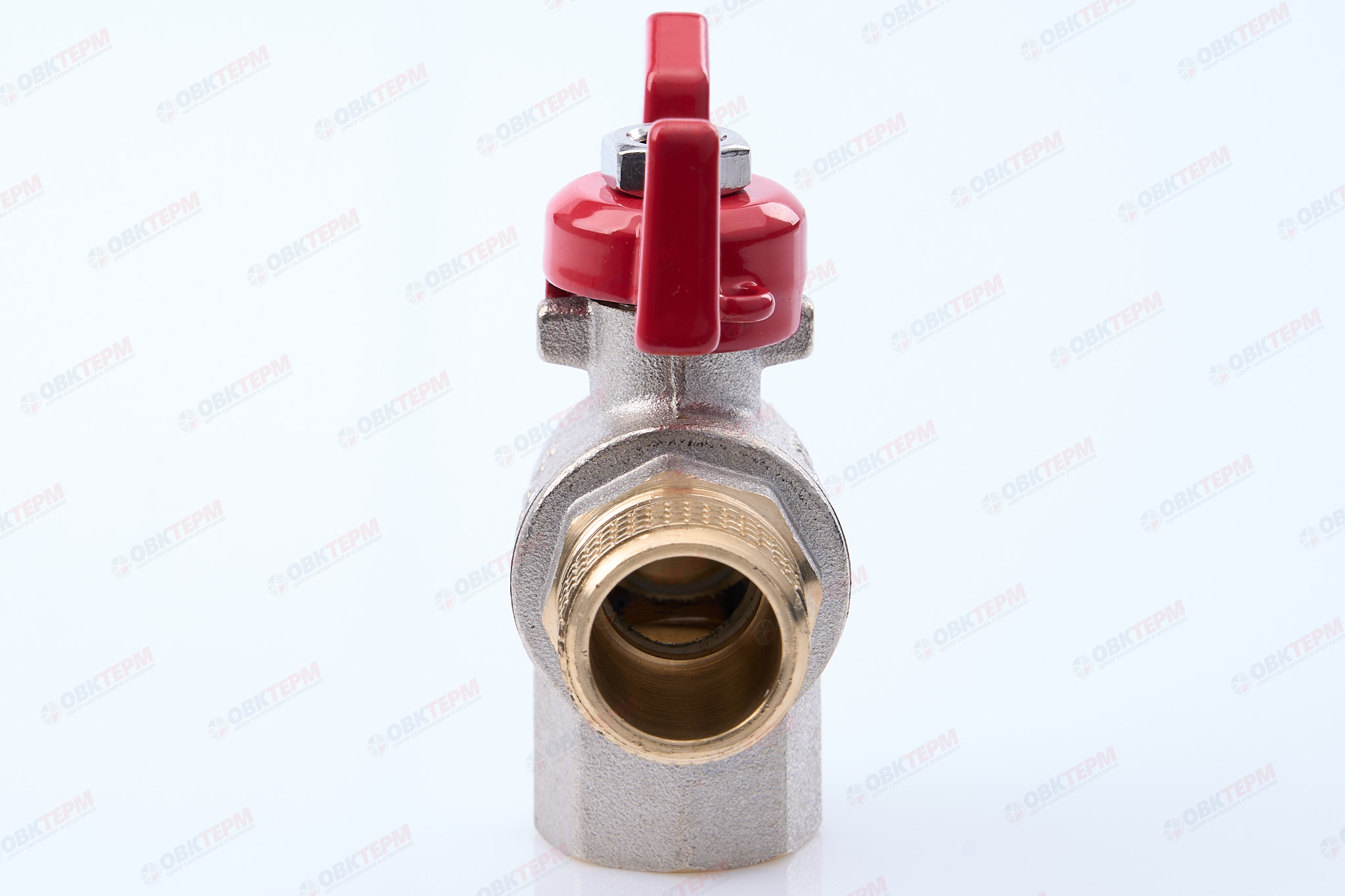 Кран шаровый    KOER     1/2" ВН   бабочка  УГЛОВОЙ  усиленный  (80/20) - миниатюра №6