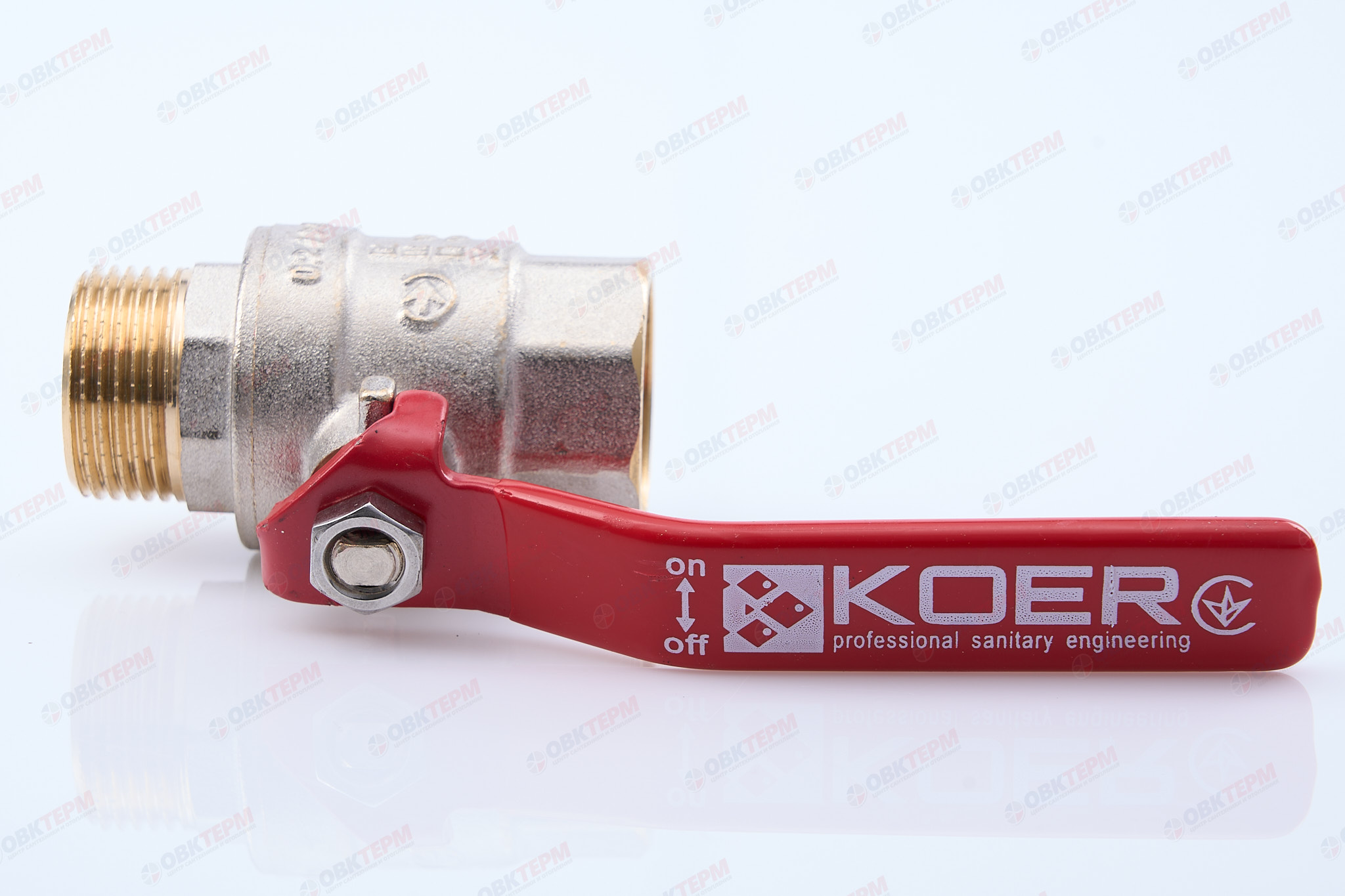 Кран шаровый    KOER     3/4" ВН   ручка   усиленный  (56/14шт) - Изображение №5