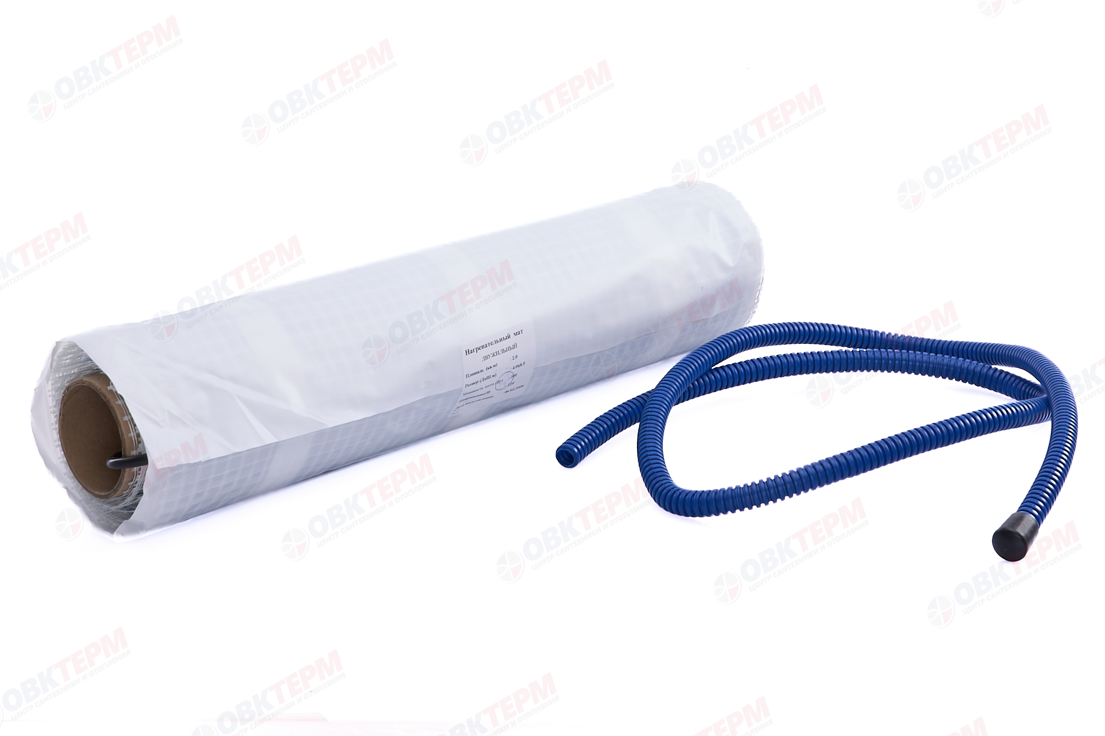 Нагревательный мат Грейка  2 м2 (0,5х4,0м) 300 Вт. - Изображение №2