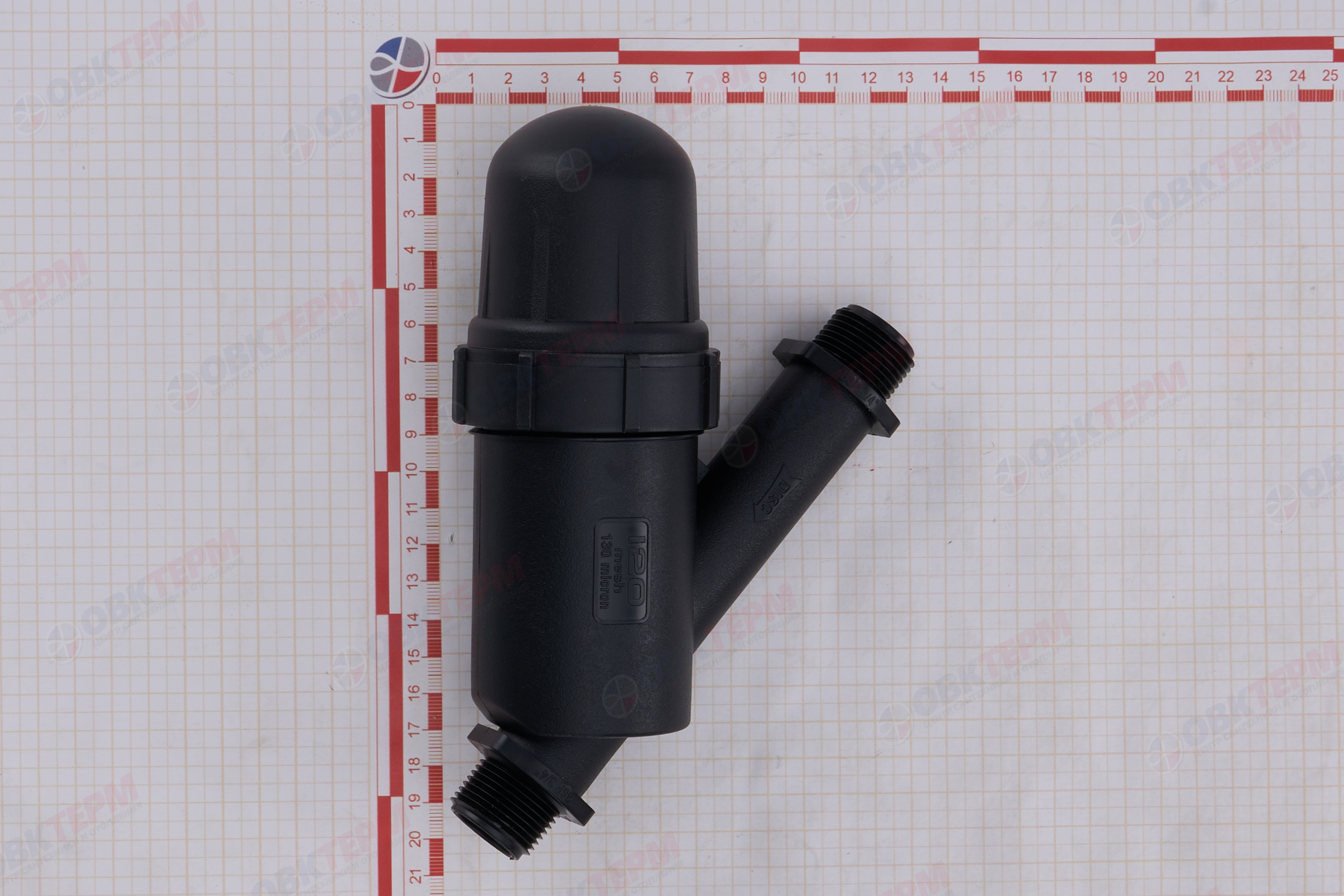 Фильтр сетчатый   3/4"    1725S120М    GREEN HELPER  (5/1шт) - Изображение №5