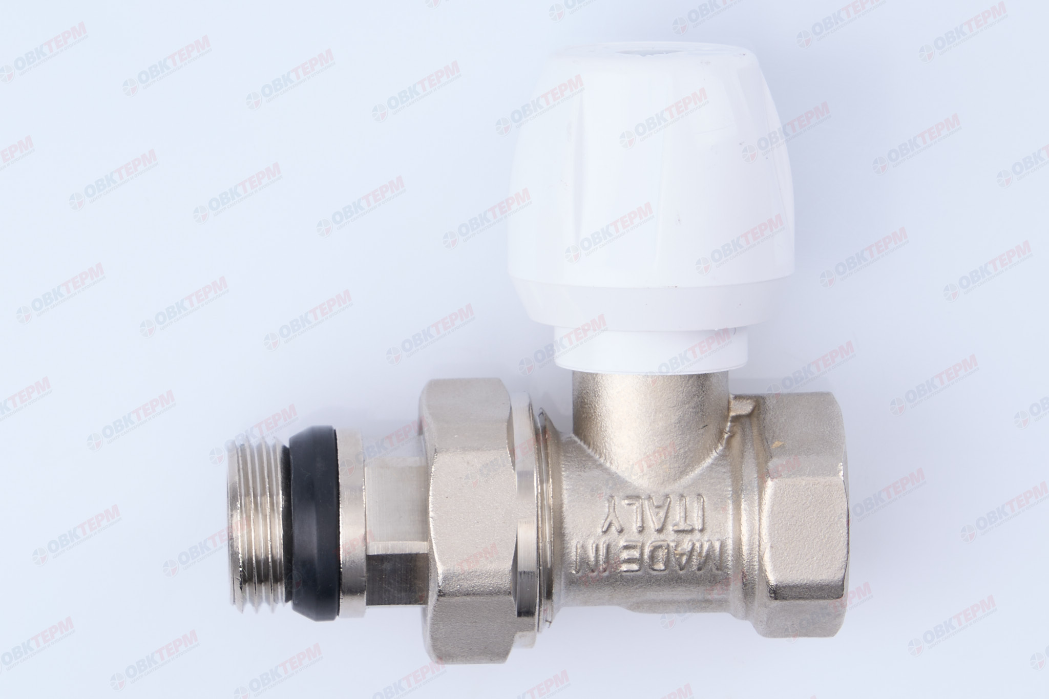 Кран рад.  ICMA верхний прямой 813 + 940 (антипротечка) 1/2"        (50) - Изображение №1